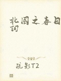 北国之春日语歌词