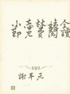 小志林姨全部章节免费阅读