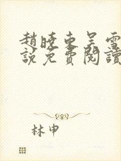 赵晓东吴雪晴小说免费阅读