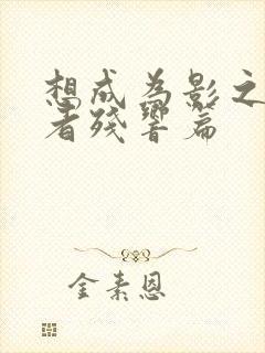 想成为影之实力者残响篇