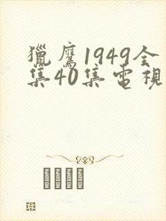 猎鹰1949全集40集电视剧免费观看
