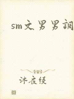 sm文男男调教封面