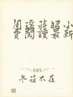 周瑶蒋昭小说免费阅读最新章节