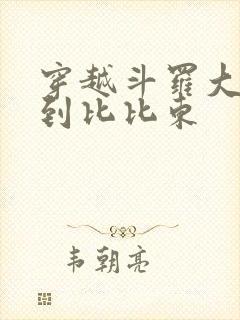 穿越斗罗大陆推到比比东