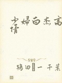 少妇白杰高义孙倩封面