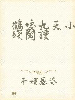 鹤唳九天小说在线阅读