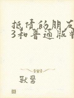 抵债的朋友麦子3和普通版对比