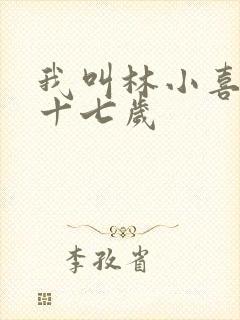 我叫林小喜今年十七岁