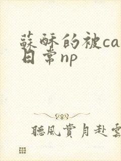 苏酥的被cao日常np