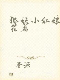 狐妖小红娘两生花篇封面