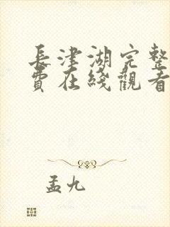 长津湖完整版免费在线观看封面