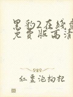 黑豹2在线观看免费版高清国语