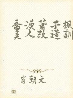 乔漠萧子枫清冷美人改造训诫日记