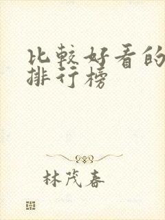 比较好看的动漫排行榜