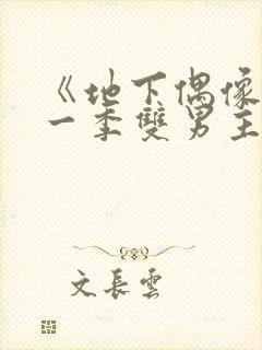 《地下偶像》第一季双男主