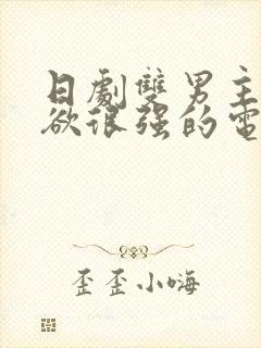 日剧双男主占有欲很强的电视剧