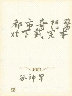 都市奇门医圣txt下载完本