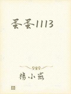 蛋蛋1113