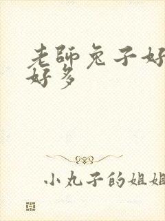 老师兔子好软水好多