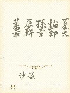 叶辰孙怡夏若雪最新章节天天封面