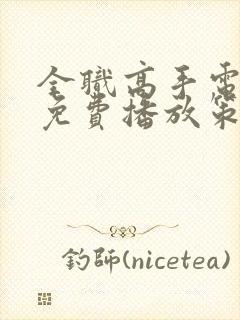 全职高手电视剧免费播放策驰