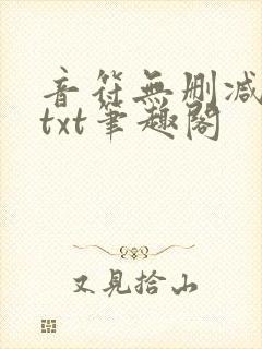 音符无删减全文txt笔趣阁