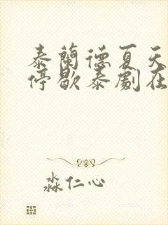 泰兰德夏天永不停歇泰剧在线观看封面