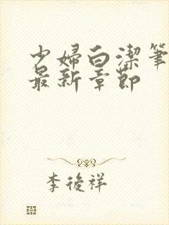 少妇白洁笔趣阁最新章节