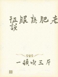 征服熟肥老妇小说