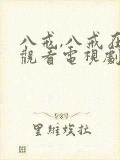 八戒,八戒在线观看电视剧免费8封面