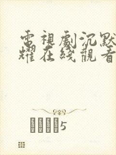 电视剧沉默的荣耀在线观看免费高清