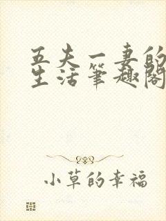 五夫一妻的幸福生活笔趣阁封面