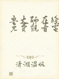 鲁大师在线观看免费观看电视剧动漫封面