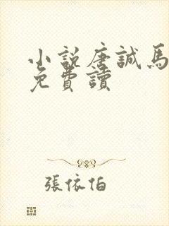 小说唐诚马玉婷免费读