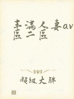 丰满人妻av一区二区