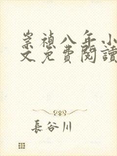 崇祯八年小说全文免费阅读