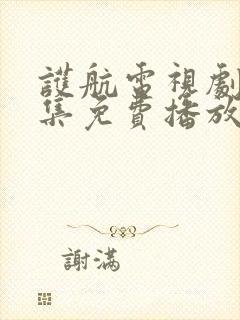 护航电视剧40集免费播放