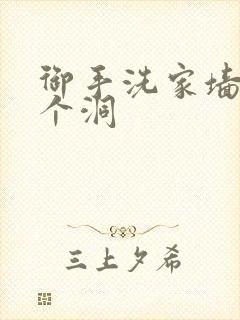 御手洗家墙上有个洞