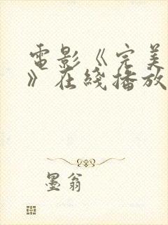 电影《完美搭档》在线播放