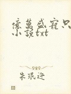 亿万盛宠只为你小说txt