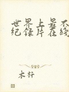 世界上最不安人纪录片在线观看封面