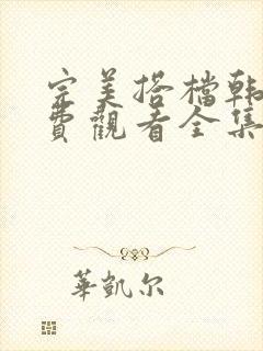 完美搭档韩剧免费观看全集在线观看