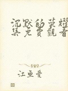 沉默的荣耀40集免费观看全集