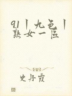 91丨九色丨老熟女一区