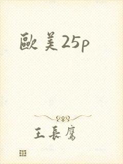 欧美25p