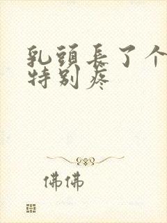 乳头长了个疙瘩特别疼