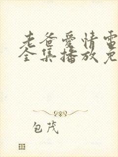 老爸爱情电视剧全集播放免费观看