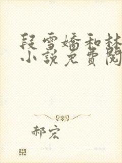 段雪娇和林杰的小说免费阅读完整版