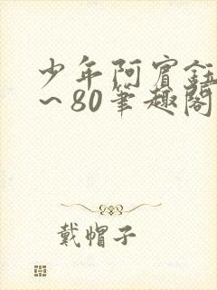 少年阿宾钰慧1～80笔趣阁