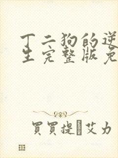 丁二狗的逆袭人生完整版免费观看封面